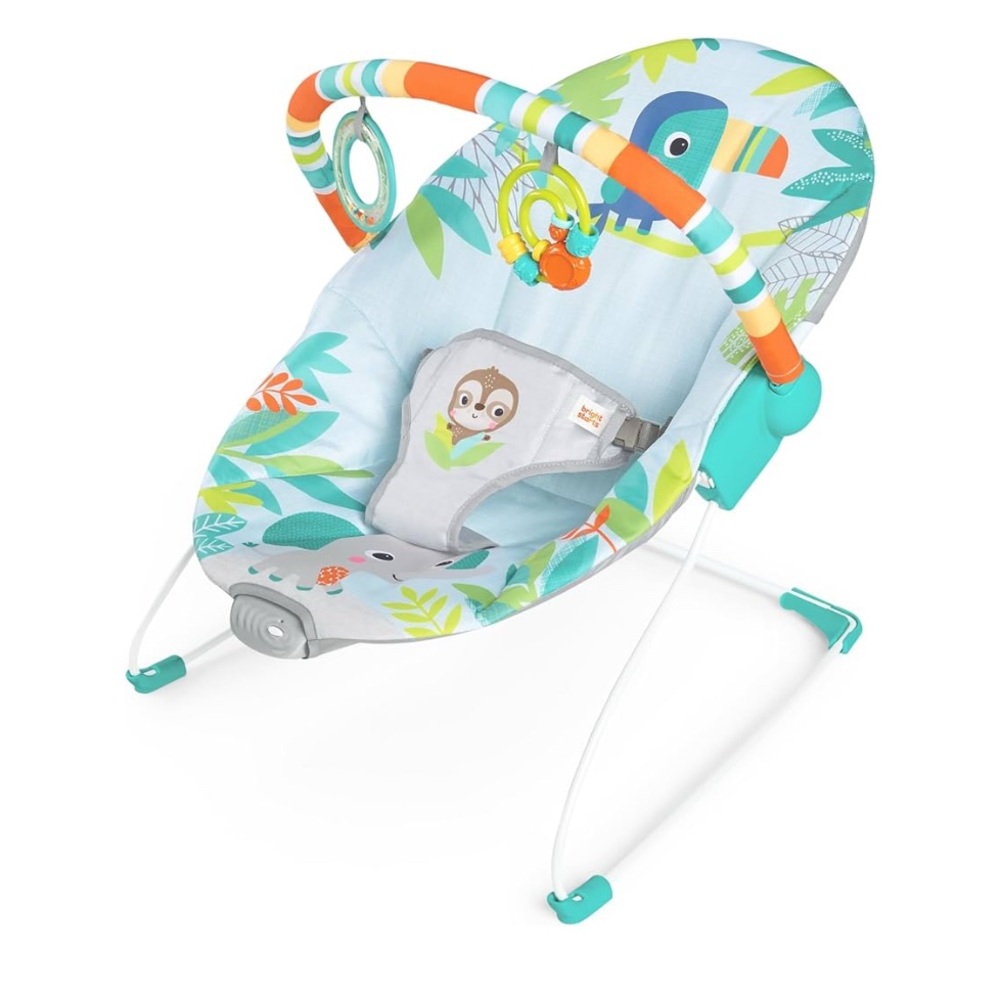 Colorful Jungle Baby Bouncer